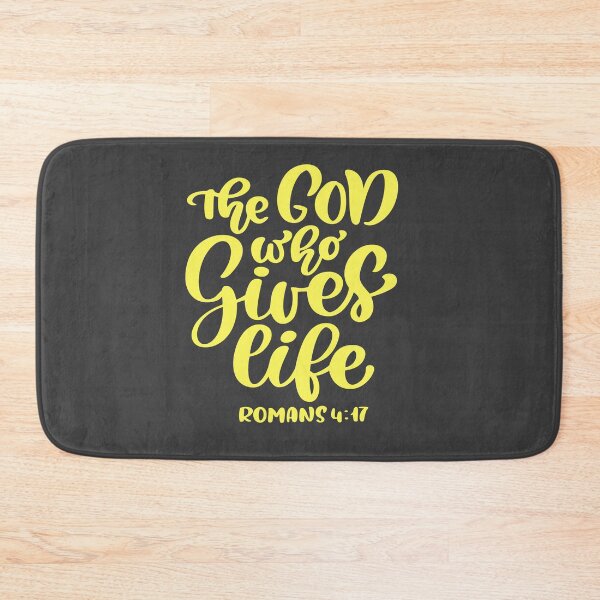 Item preview, The God Who Gives Life Bible Verse Romans 4:17 designed and sold by Roland1980.