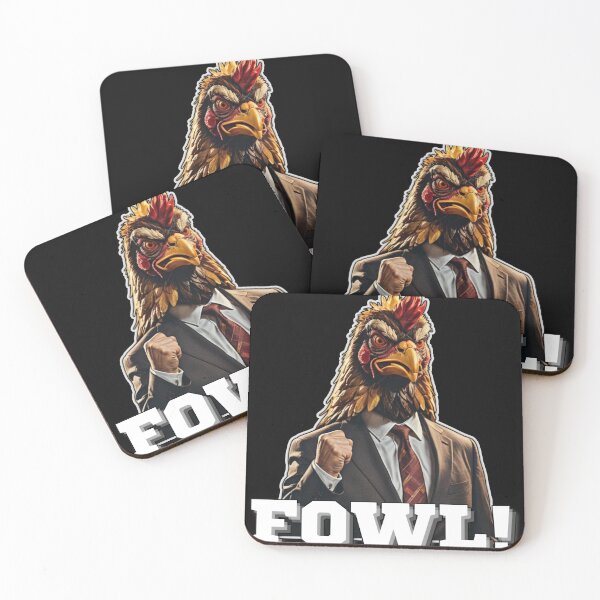 Item preview, Fowl! Angry Chicken designed and sold by HauntedOpera.