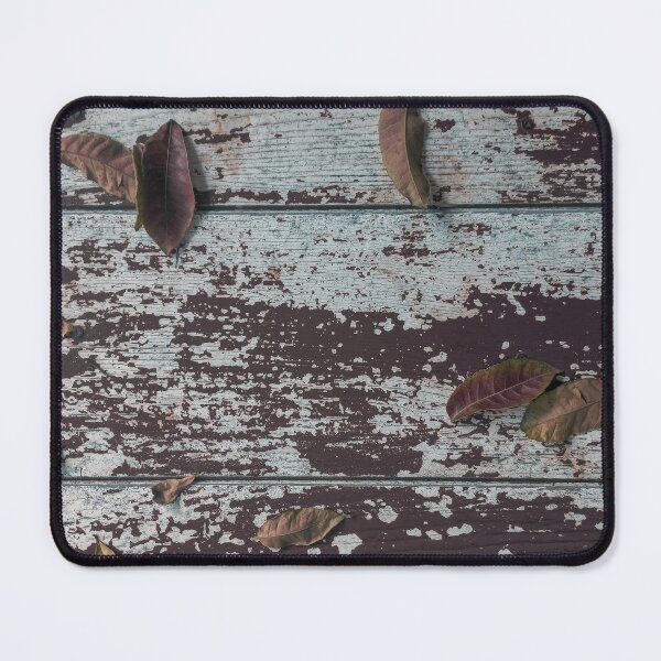 Item preview, Peeling Paint on Weathered Boards with Leaves designed and sold by CountyKent.