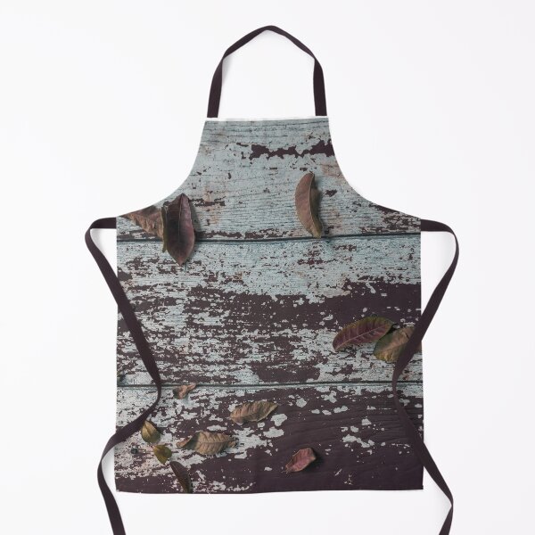 Item preview, Peeling Paint on Weathered Boards with Leaves designed and sold by CountyKent.