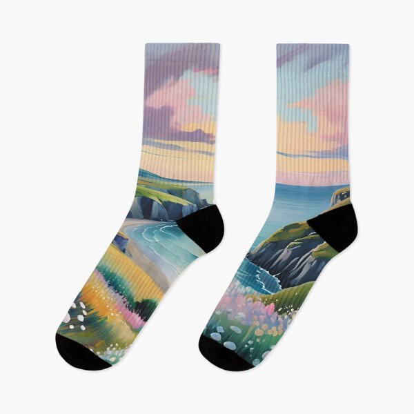 Item preview, Scenic Seaside Sunset 1 designed and sold by AbstractIdeas.