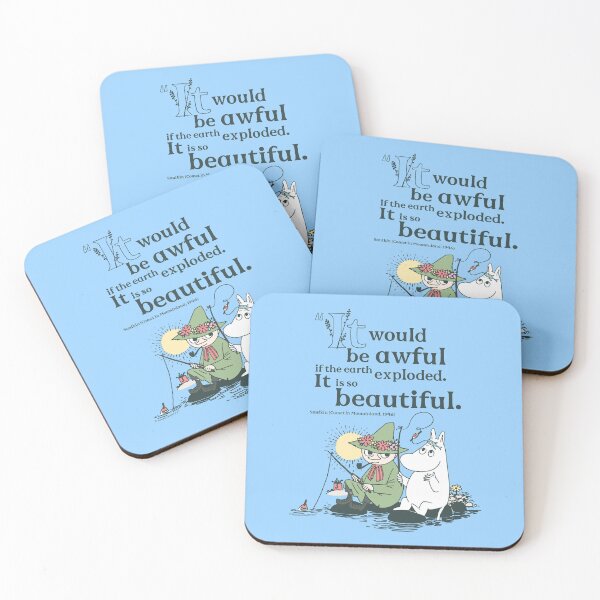 Item preview, Moomin If The World Exploded Comet In Moominland Snufkin Quote designed and sold by MoominStore.
