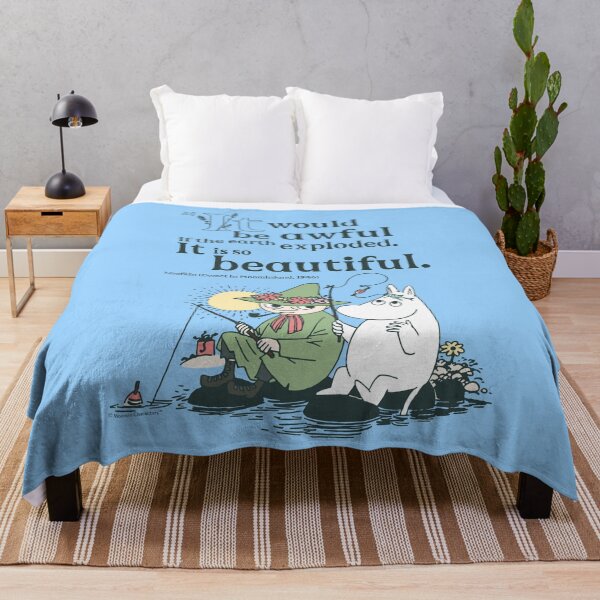 Item preview, Moomin If The World Exploded Comet In Moominland Snufkin Quote designed and sold by MoominStore.