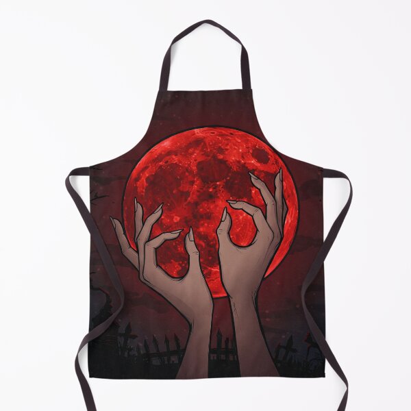 Item preview, Blood Moon Dark Gothic Art – Mysterious and Eerie Aesthetic designed and sold by shypixels.