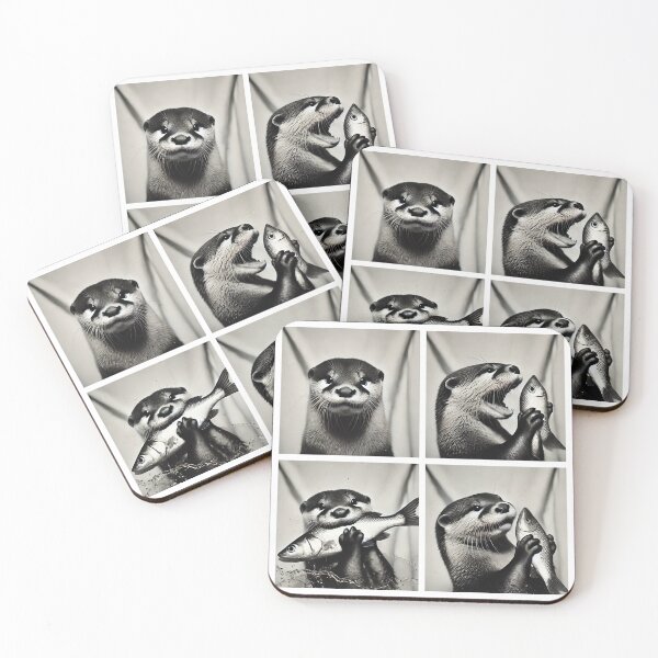 Item preview, Cute Seal Posing with a Fish | Adorable Photobooth Seal | Funny Marine Animal Moments | Playful Ocean Wildlife designed and sold by PaintedPixels01.