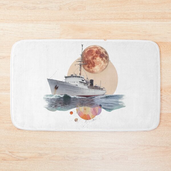 Item preview, Collage Wall Art T-shirt Design: YACHT designed and sold by ForeverPrintsOK.
