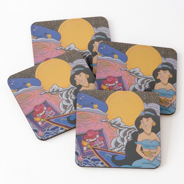Item preview, Fan Art Princess Jasmine and Genie.  designed and sold by DFWDudes.