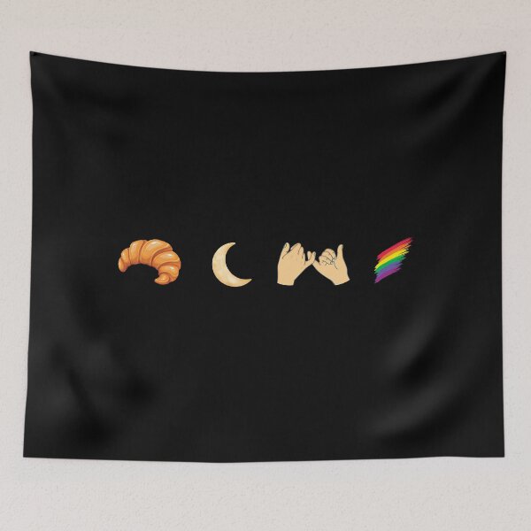 Item preview, Luimelia - Luna, croissant, fingernails, LGTBIQ+ designed and sold by Sarabinala.