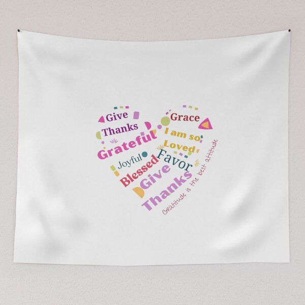 Item preview, Gratitude is the Best Attitude designed and sold by BlessedHandsDesigns.