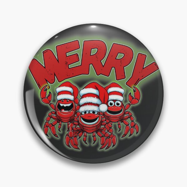 Item preview, Merry Christmas Crawdads designed and sold by HauntedOpera.