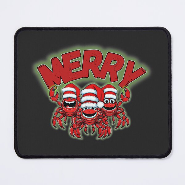 Item preview, Merry Christmas Crawdads designed and sold by HauntedOpera.