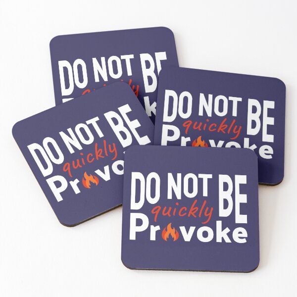 Item preview, Do Not Be Quickly Provoke Bible Verse Ecclesiastes 7:9 designed and sold by Roland1980.