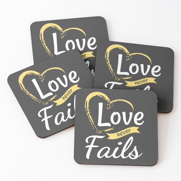 Item preview, Love Never Fails Corinthians 13:8 designed and sold by Roland1980.