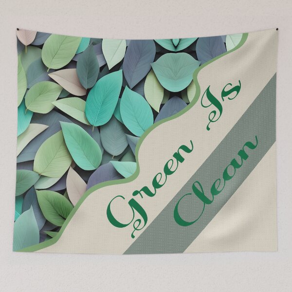 Item preview, Green is Clean designed and sold by Witsprings.