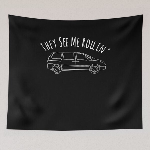 Item preview, They See Me Rollin' Funny Soccer Dad & Mom Minivan T-Shirt designed and sold by LookTwice.