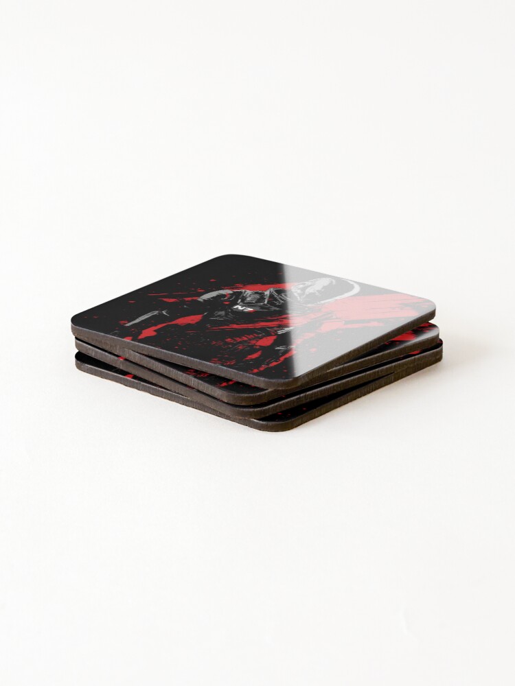 Thumbnail 4 of 5, Coasters (Set of 4), Commander Shepard designed and sold by RatherCreative.
