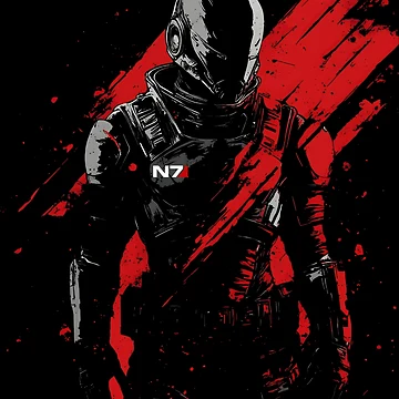 Artwork thumbnail, Commander Shepard by RatherCreative