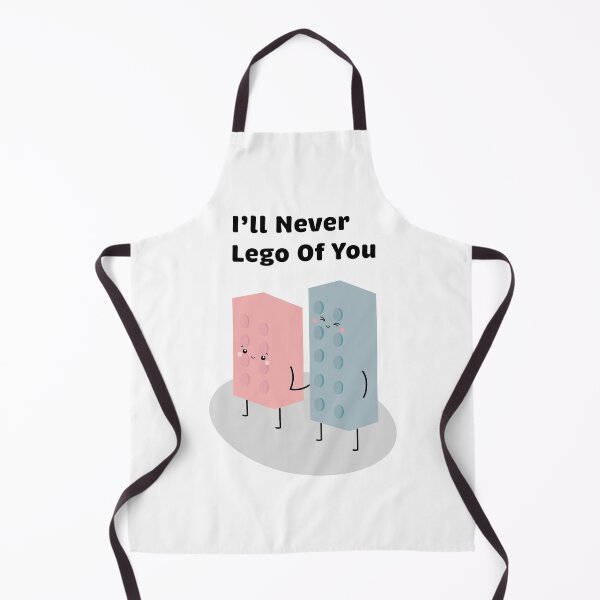 Item preview, Cute LEGO Love Design – "I’ll Never LEGO of You" designed and sold by Xander's Graphics.