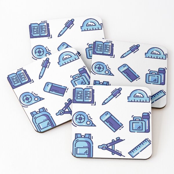 Item preview, School Supplies Icons Pack designed and sold by VexelRian.