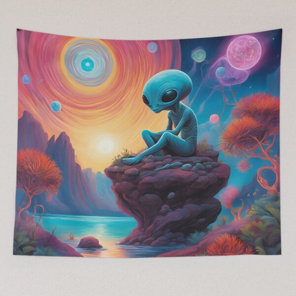 Item preview, Alien Overthinking designed and sold by Denya4Design.