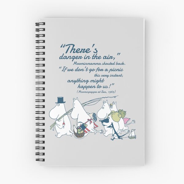 Item preview, Moomin Danger In The Air Moominpappa At Sea Quote designed and sold by MoominStore.
