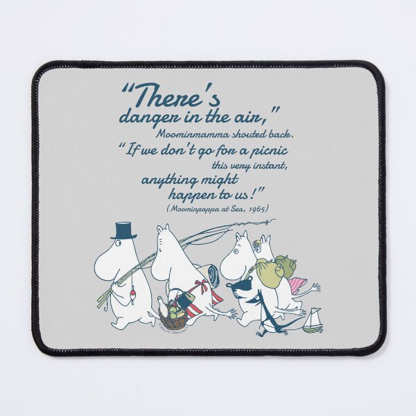 Item preview, Moomin Danger In The Air Moominpappa At Sea Quote designed and sold by MoominStore.