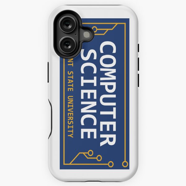 Typographic Logo Vertical iPhone Tough Case