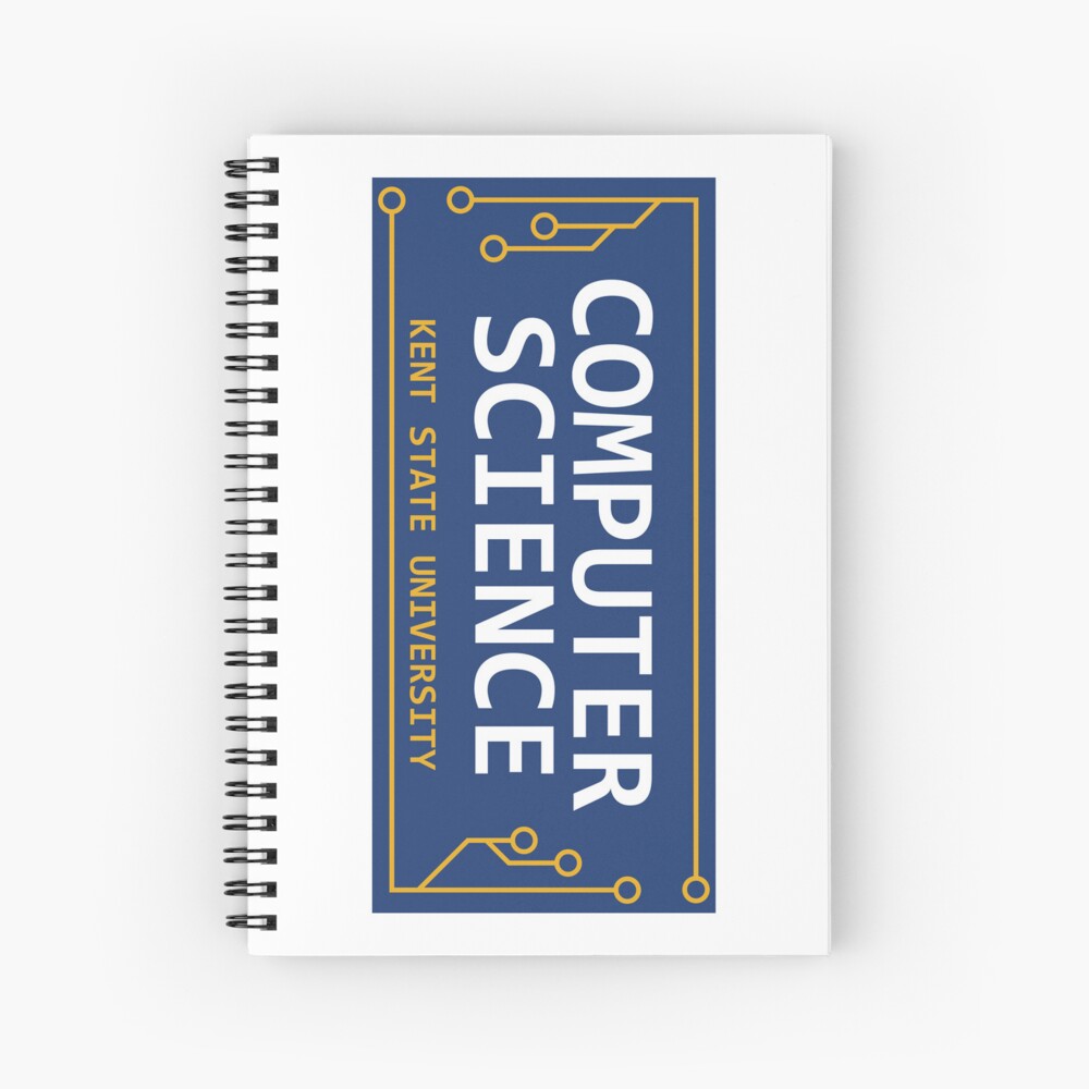 Item preview, Spiral Notebook designed and sold by KentStateCS.