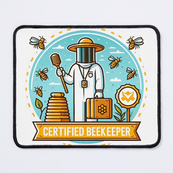 Item preview, Certified Beekeeper designed and sold by Retr0Tshirts.
