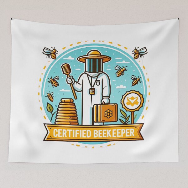 Item preview, Certified Beekeeper designed and sold by Retr0Tshirts.