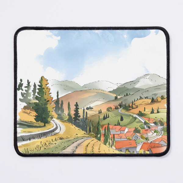 Item preview, Rural landscape designed and sold by GGZebra.