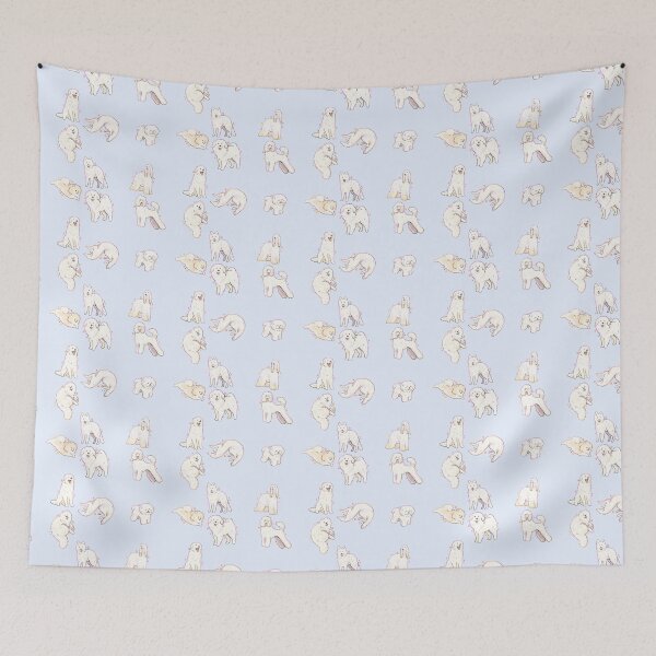 Item preview, White dogs pack designed and sold by Mayarartsy.