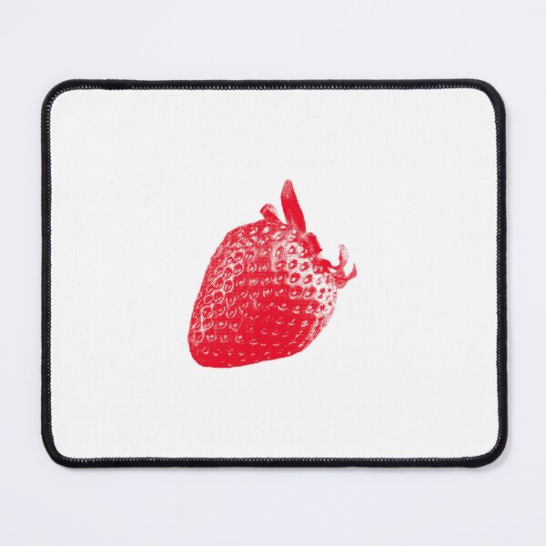 Item preview, Halftone Pop Art Strawberry designed and sold by ClemAndCo.