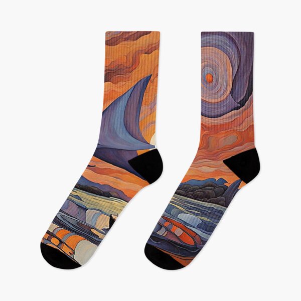 Item preview, Sailing at sunset 2 designed and sold by George Hutton Hunter.