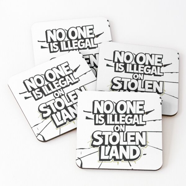 Item preview, No One is Illegal on Stolen Land designed and sold by Shivam Arora.