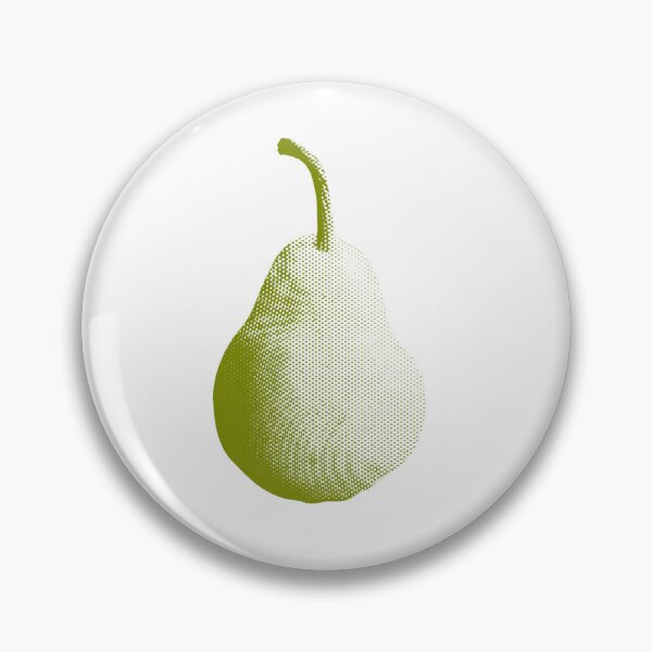 Item preview, Halftone Pop Art Inspired Pear designed and sold by ClemAndCo.