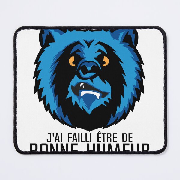 Item preview, bear failed good mood humor quote expression designed and sold by Achille3777.