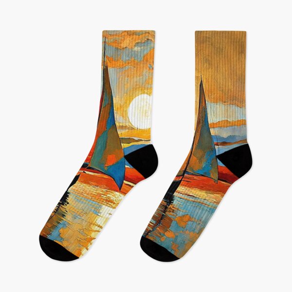 Item preview, Sailing at sunset 4 designed and sold by George Hutton Hunter.