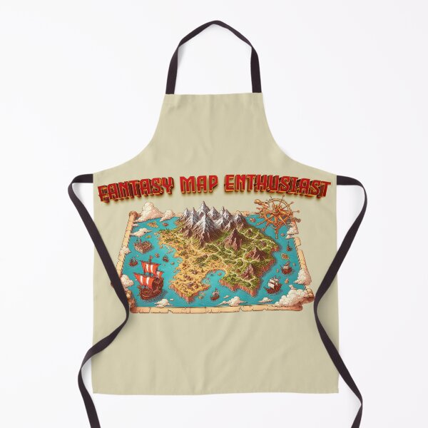 Item preview, Fantasy Map Enthusiast designed and sold by Retr0Tshirts.