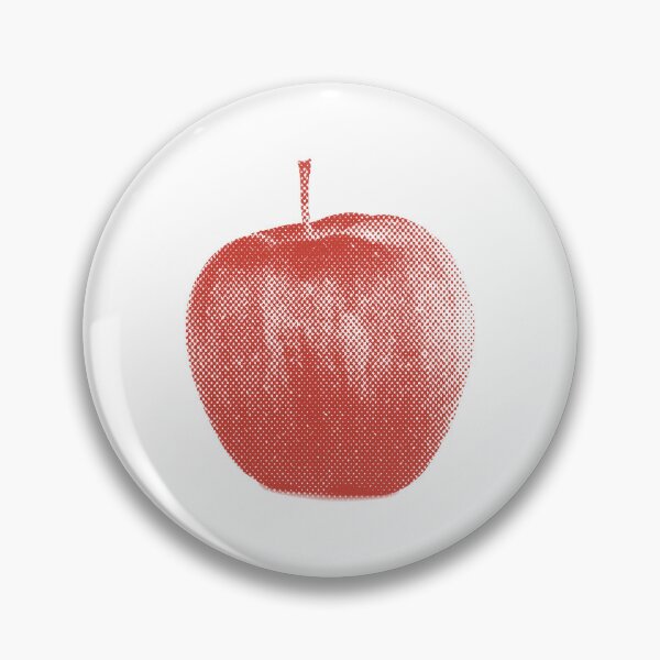 Item preview, Halftone Pop Art Inspired Apple designed and sold by ClemAndCo.