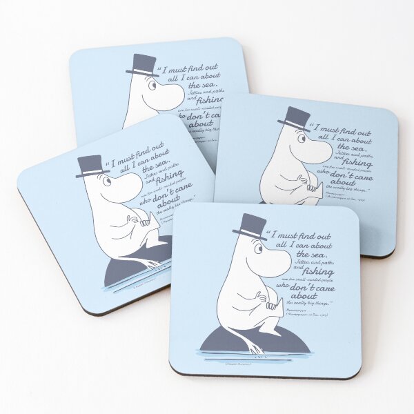 Item preview, Moomin Really Big Things Moominpappa At Sea Quote designed and sold by MoominStore.
