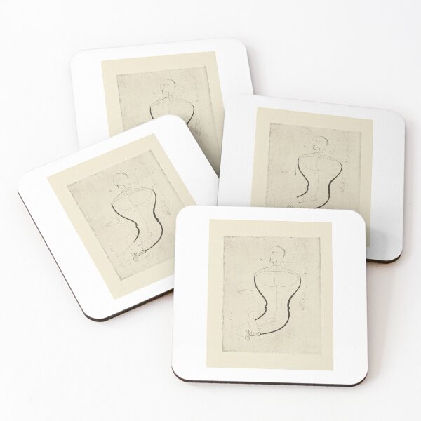 Item preview, Oskar Schlemmer Abstract Figure, Facing Left- Figure S  Abstract Figure,  designed and sold by TeeARTHY.