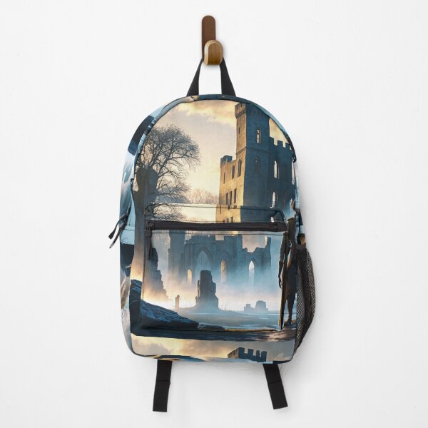 Item preview, Dawn’s Embrace Over the Fading Castle Shadows designed and sold by Astraliscape.