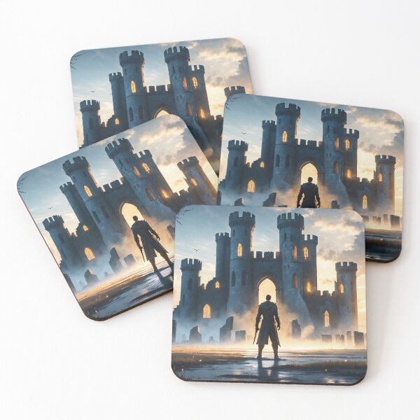 Item preview, Triumphant Dawn Over the Forgotten Castle Ruins designed and sold by Astraliscape.