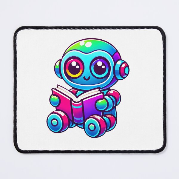 Item preview, Baby Robot Reading designed and sold by ImaginPictura.