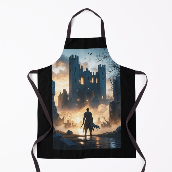 Item preview, Castle of Shadows Fades Beneath the Morning Light designed and sold by Astraliscape.