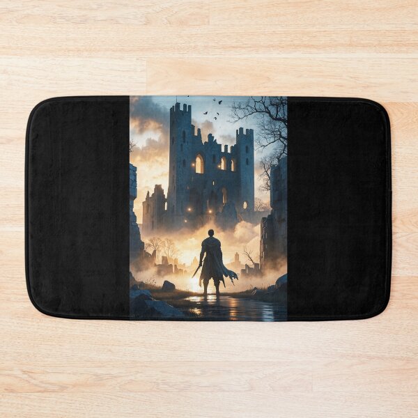 Item preview, Castle of Shadows Fades Beneath the Morning Light designed and sold by Astraliscape.