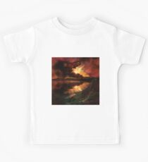 Just A High Red/Orange Elephant | Visual Art Kids Tee