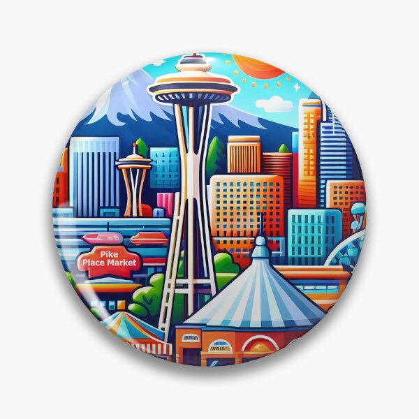 Item preview, The Great Seattle designed and sold by Illustrobe.