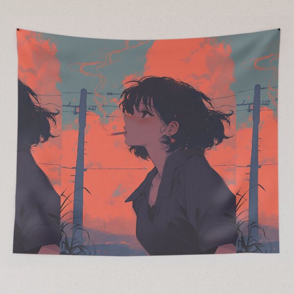 Item preview, 90s Anime Dreamscape designed and sold by bapupa.